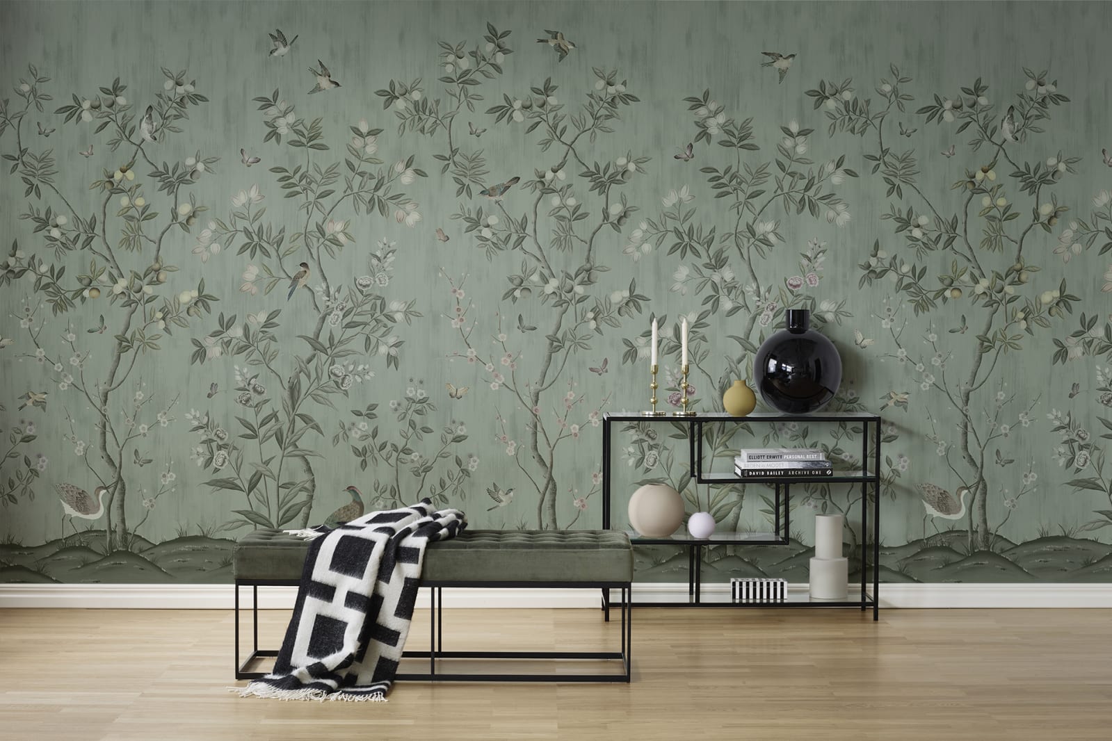 Chinoiserie Chic, Jade, Rebel Walls 2