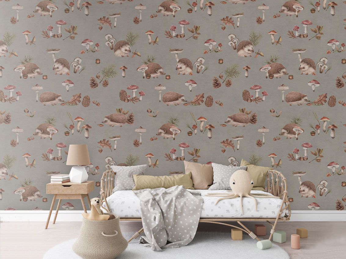 Happy Hedgehog - Taupe, Kikki Belle 2