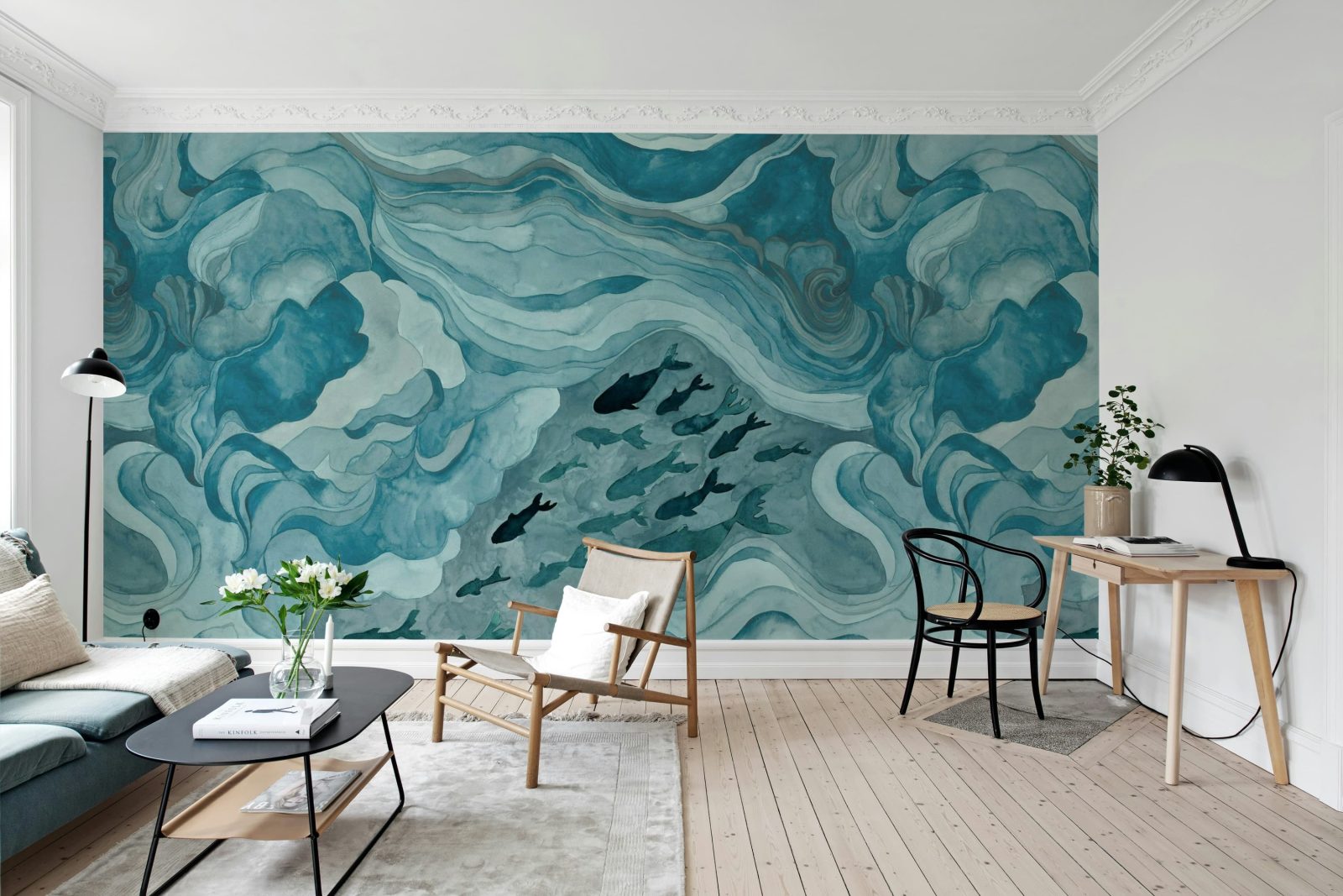 Silent Stream, Blue, Rebel Walls 3