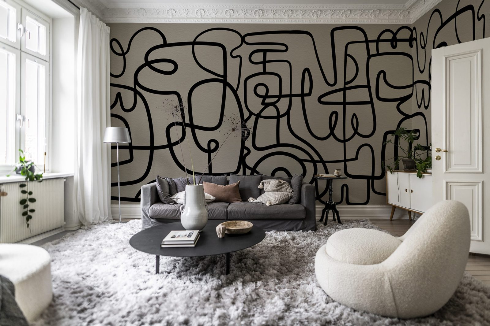 Artsy, Warm Grey, Rebel Walls 2