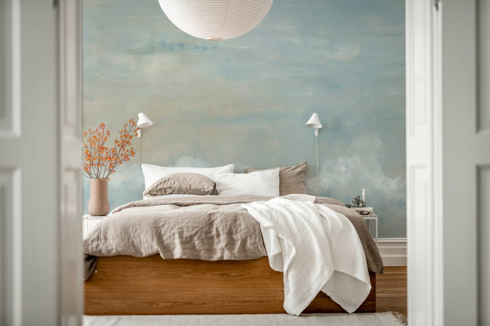 Heavenly Clouds, Blue, Rebel Walls 3
