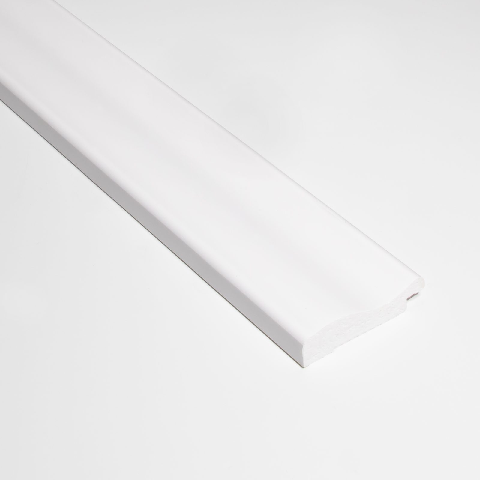 Profil dreapta pentru riflaj decorativ 3D Versal, Alb, 270x4.9 cm, Lamelio