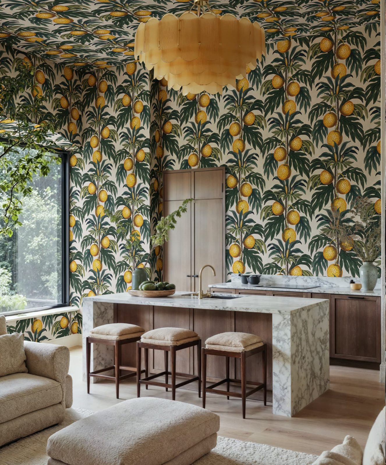 Lush Lemons, Vintage, Rebel Walls 2