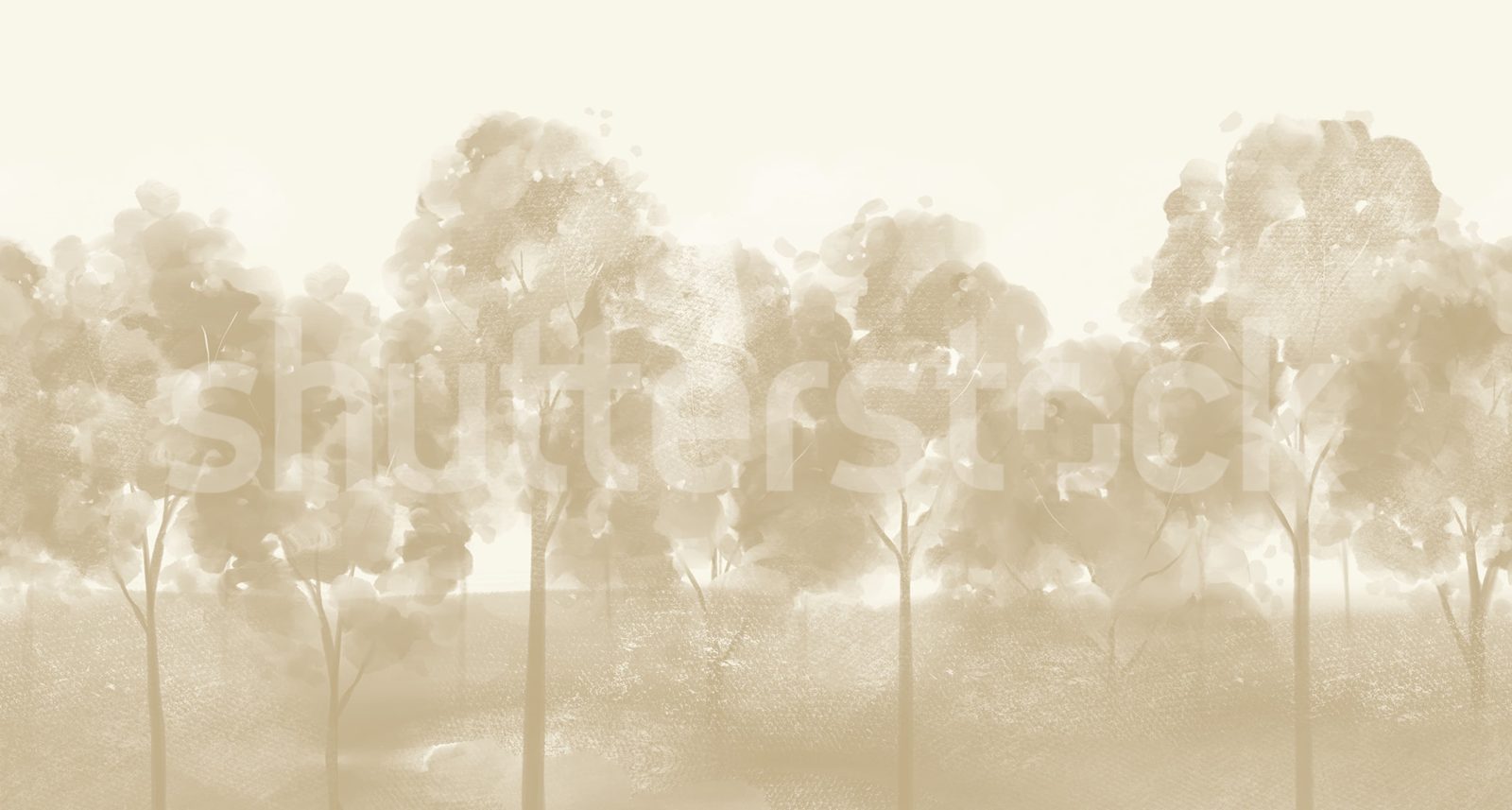 Misty Grove, Beige, Rebel Walls