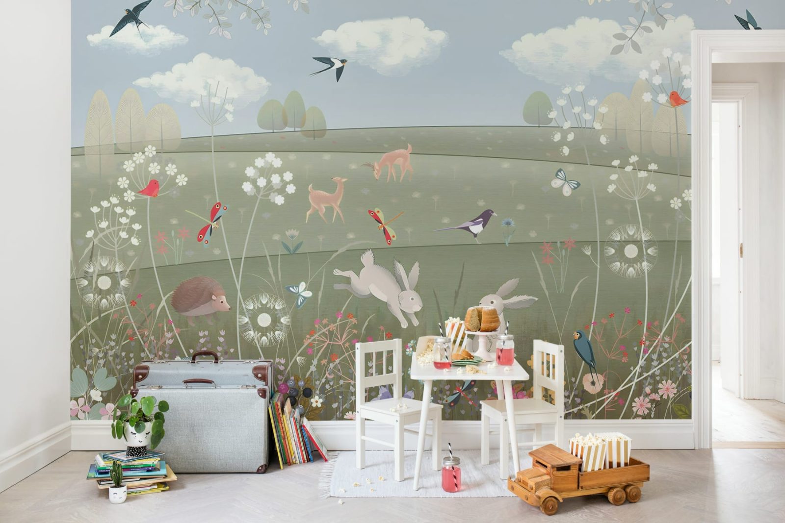 Spring Meadow, Multi, Rebel Walls 3