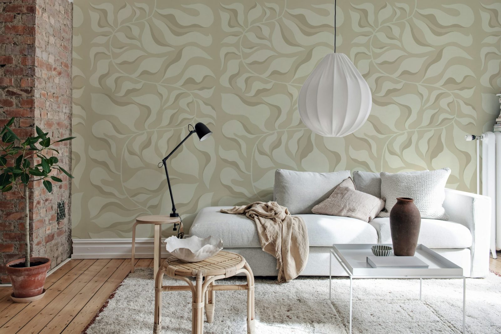 Bold Botanica, Beige, Rebel Walls 3