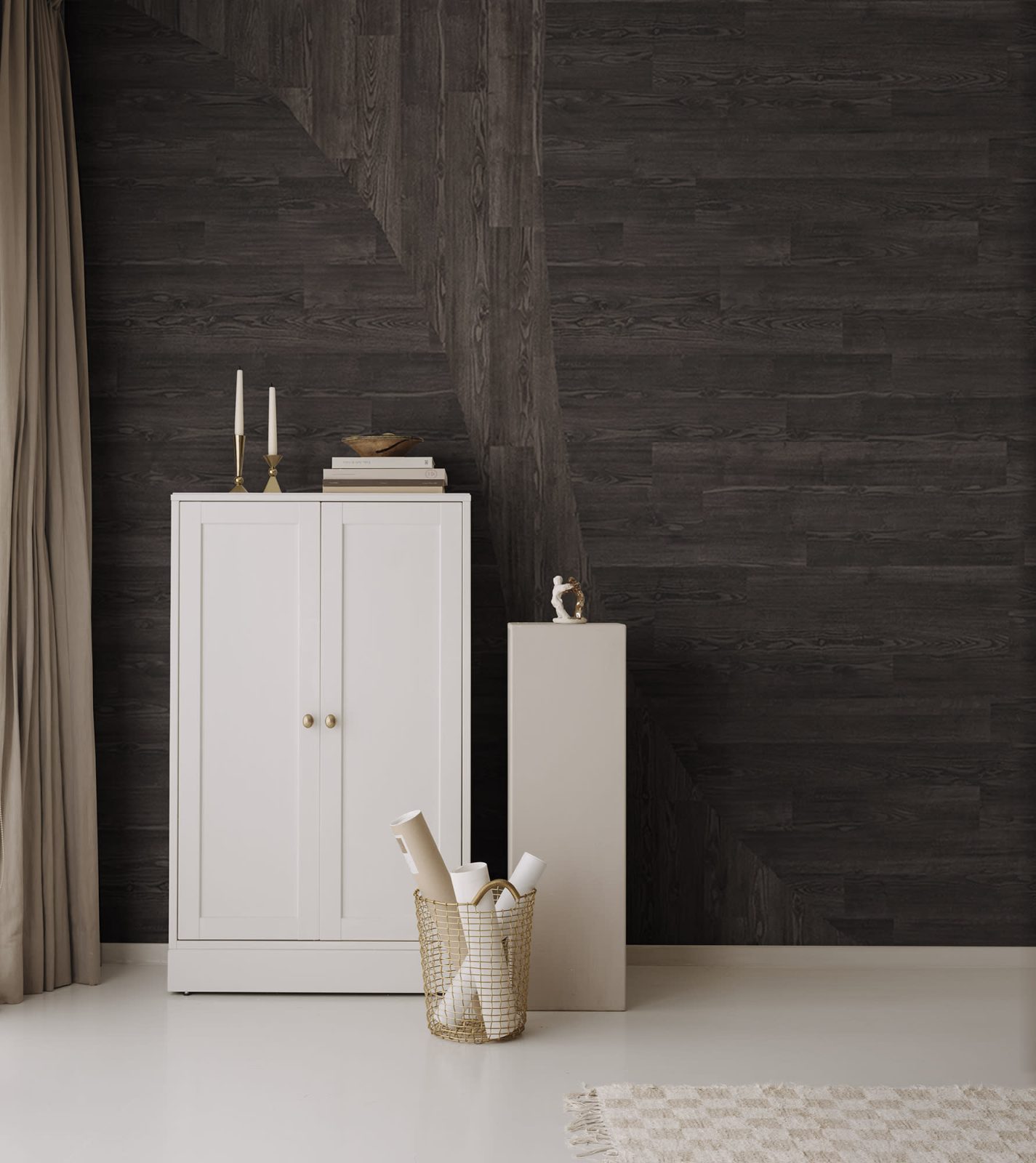 Woodline, Walnut, Rebel Walls 2