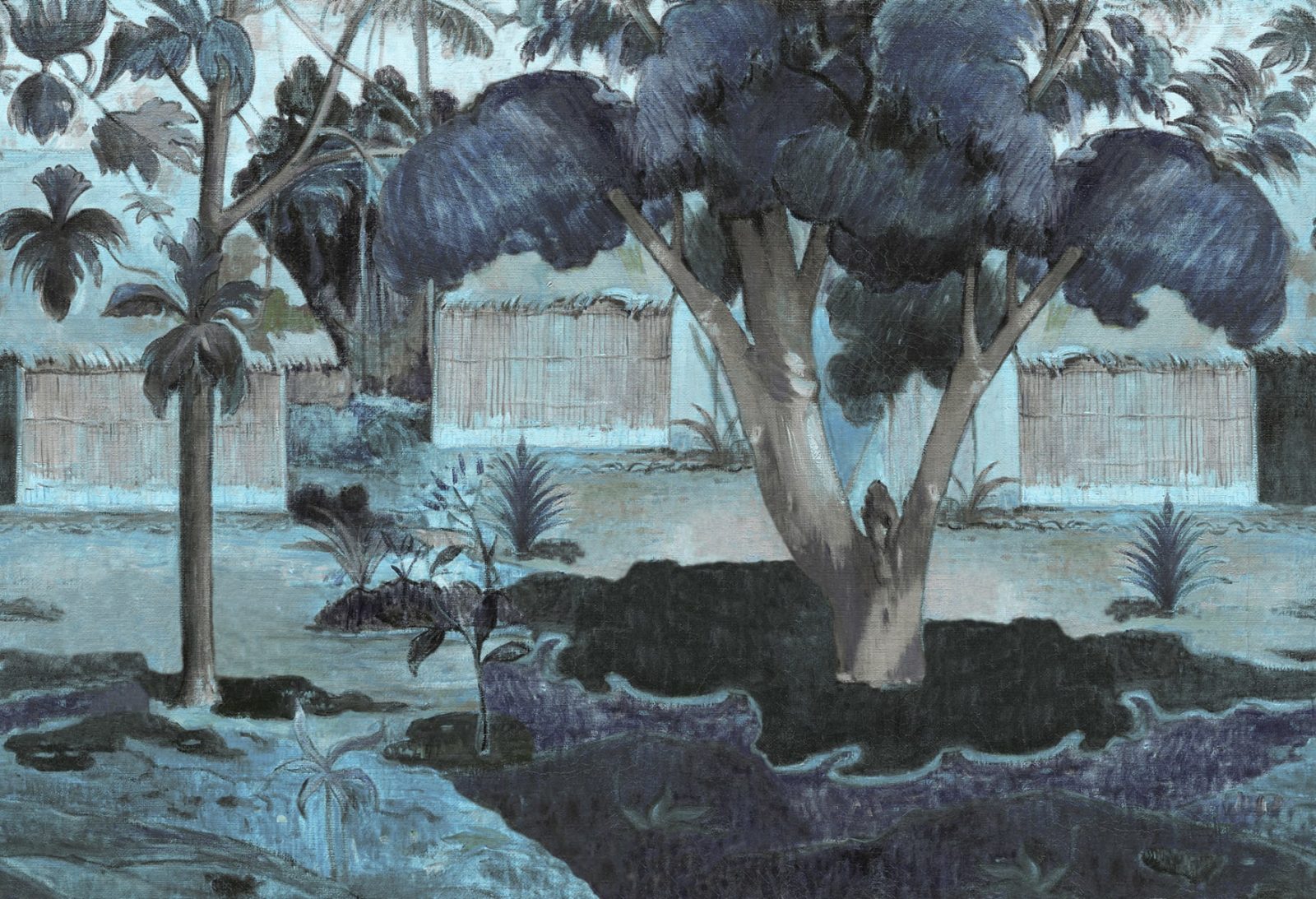 The Large Tree, Blue, Rebel Walls