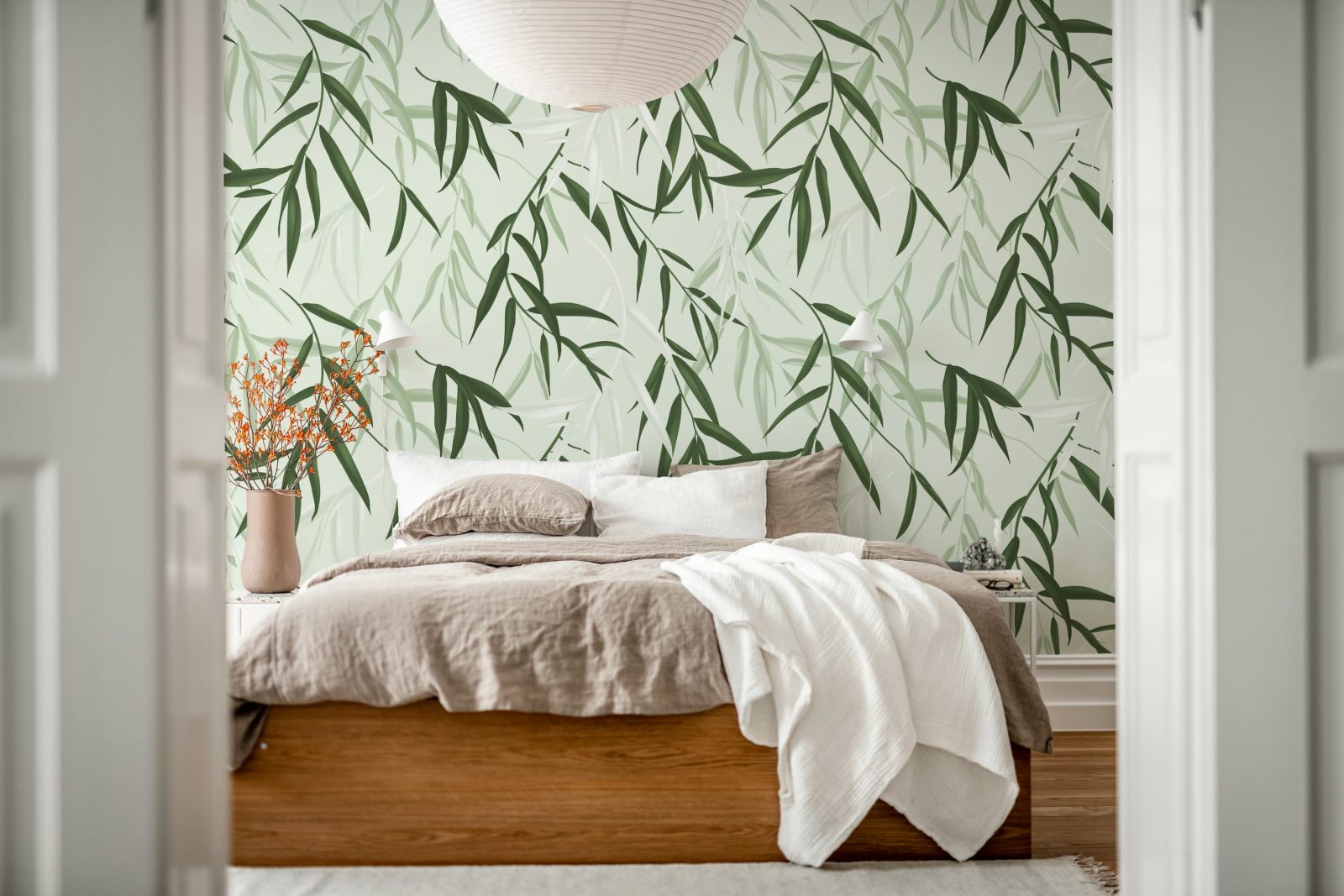 Bamboo Jungle, Green, Rebel Walls 2