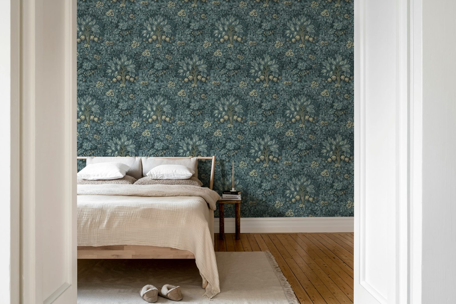 Flower Tree, Blue, Rebel Walls 3