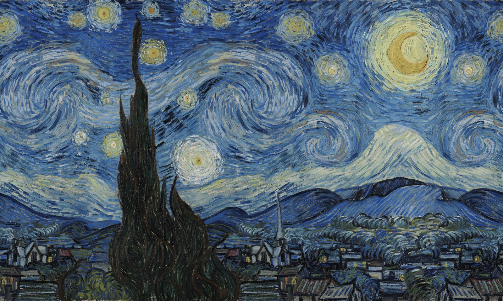 Starry Night by Van Gogh Repeatable, Rebel Walls