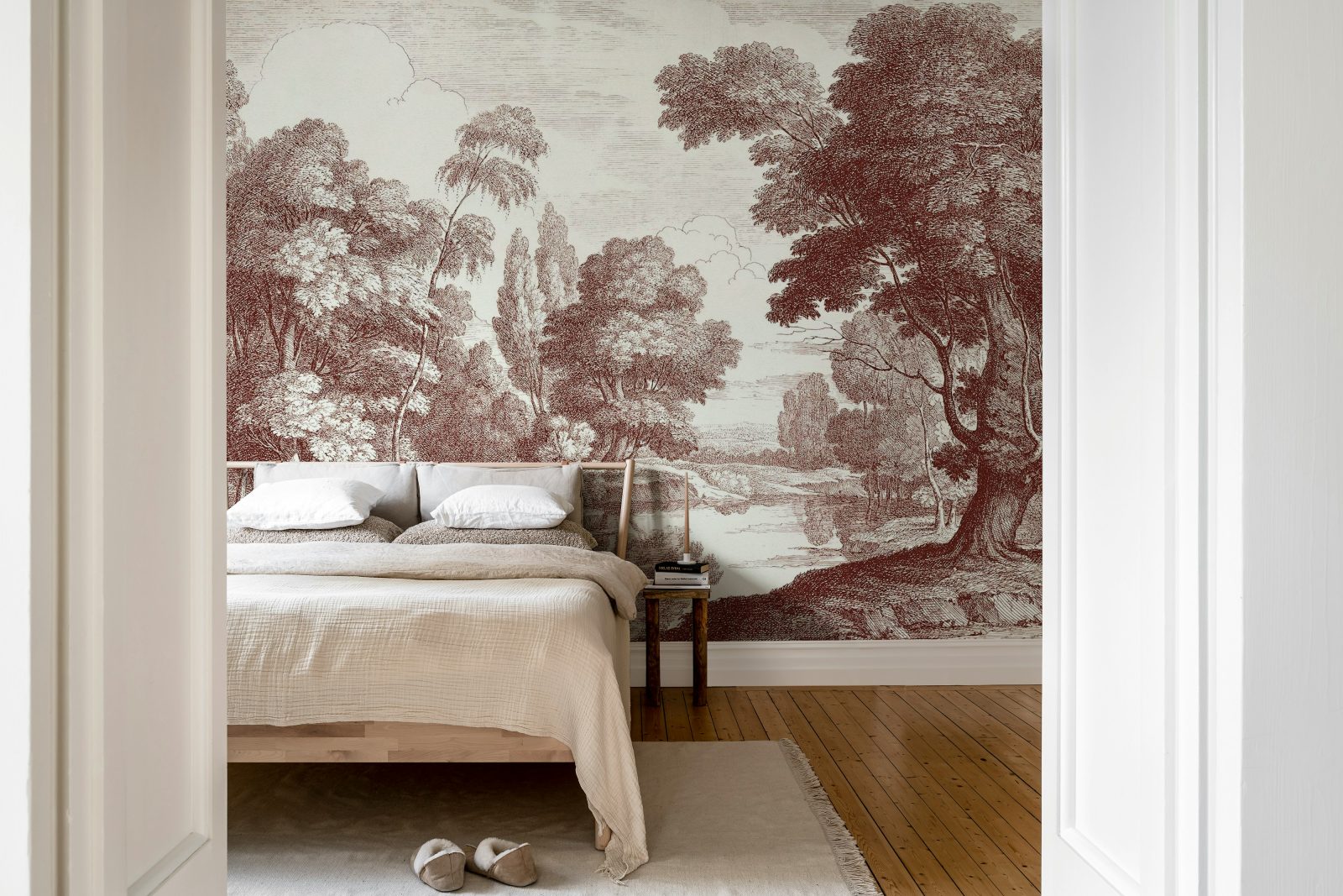 Etching Park, Burgundy, Rebel Walls 3