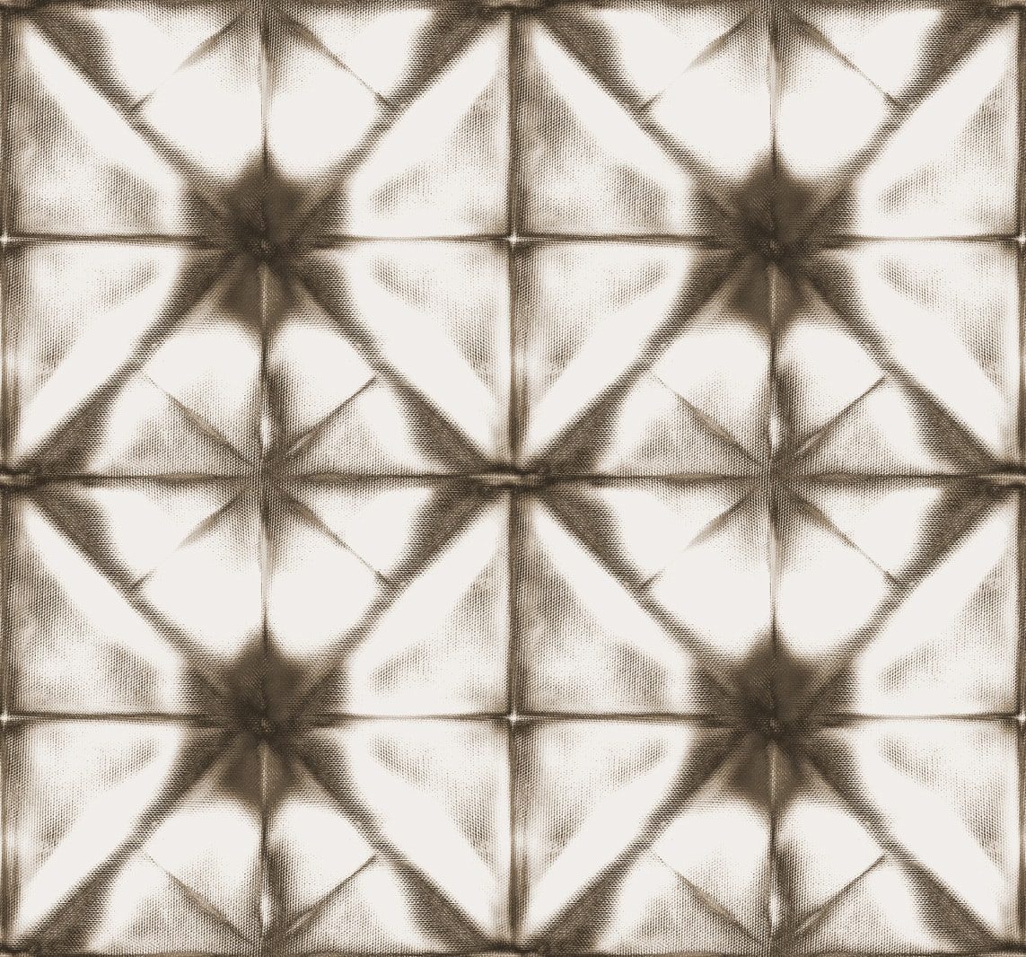 personalizabil Tie Dye Kaleidoscope, Brown, Rebel Walls, 5 mp / rola