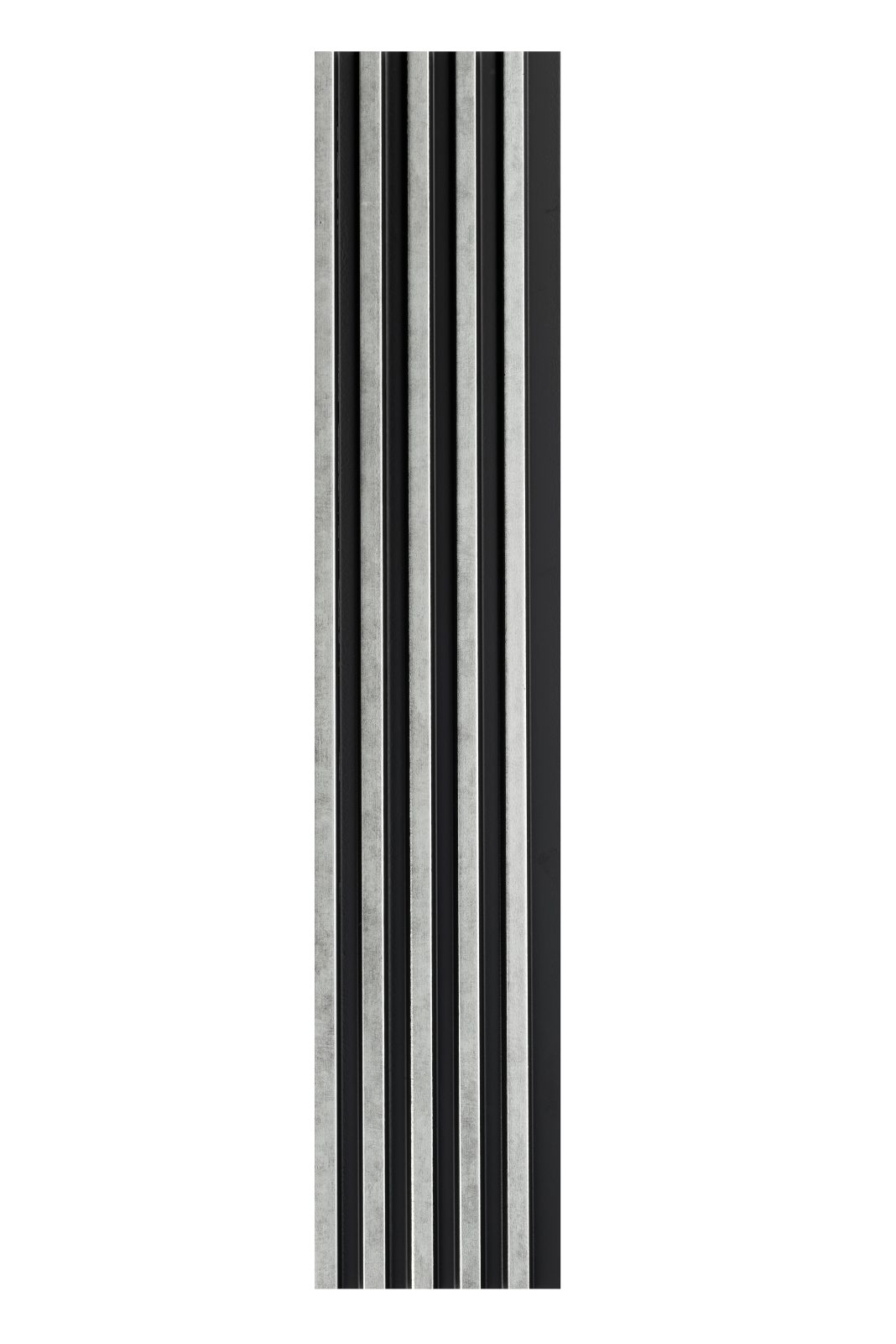 Profil stânga pentru riflaj decorativ 3D Asti, Silver, 270x5.2cm, Lamelio