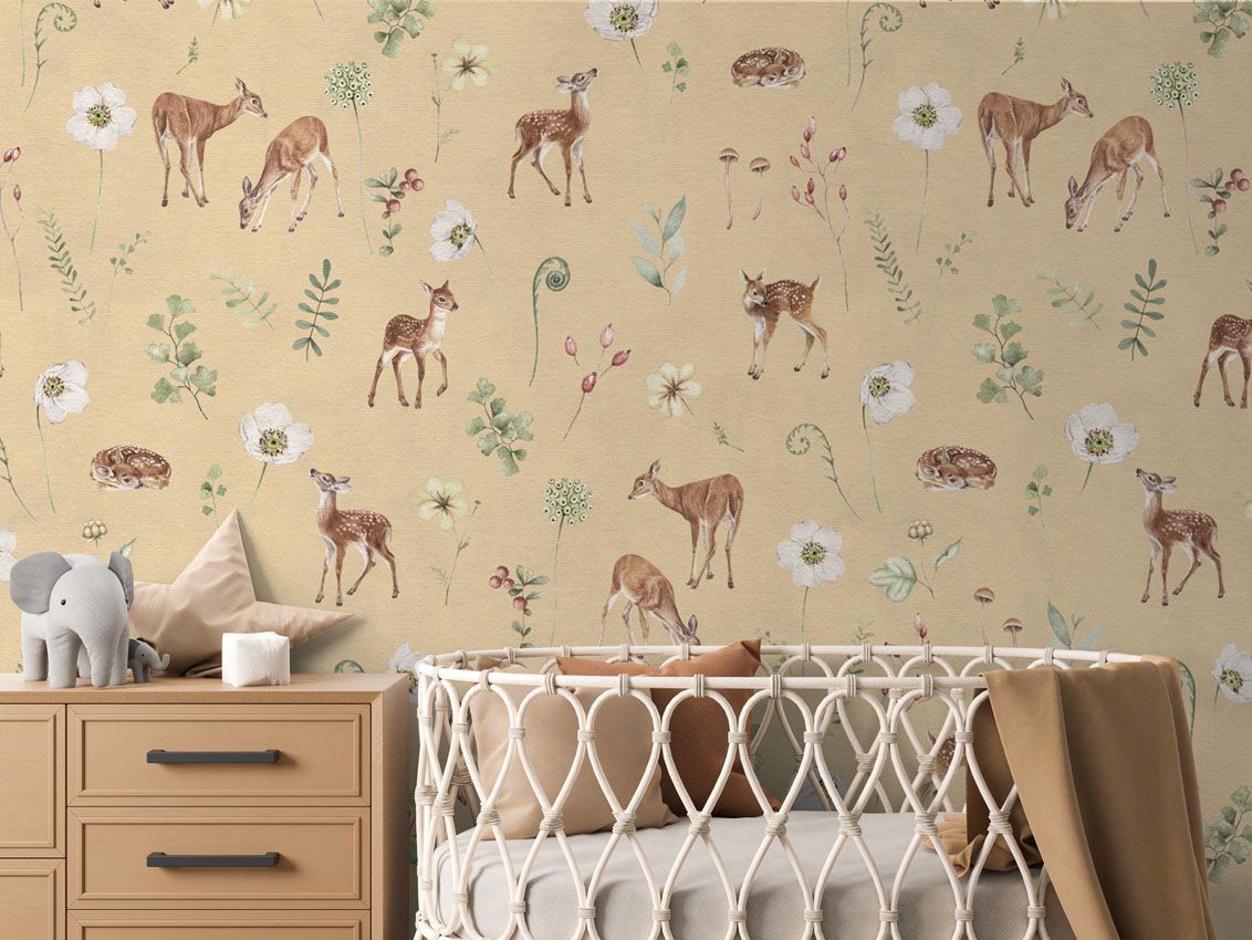 Dancing Deer - Yellow, Kikki Belle 5