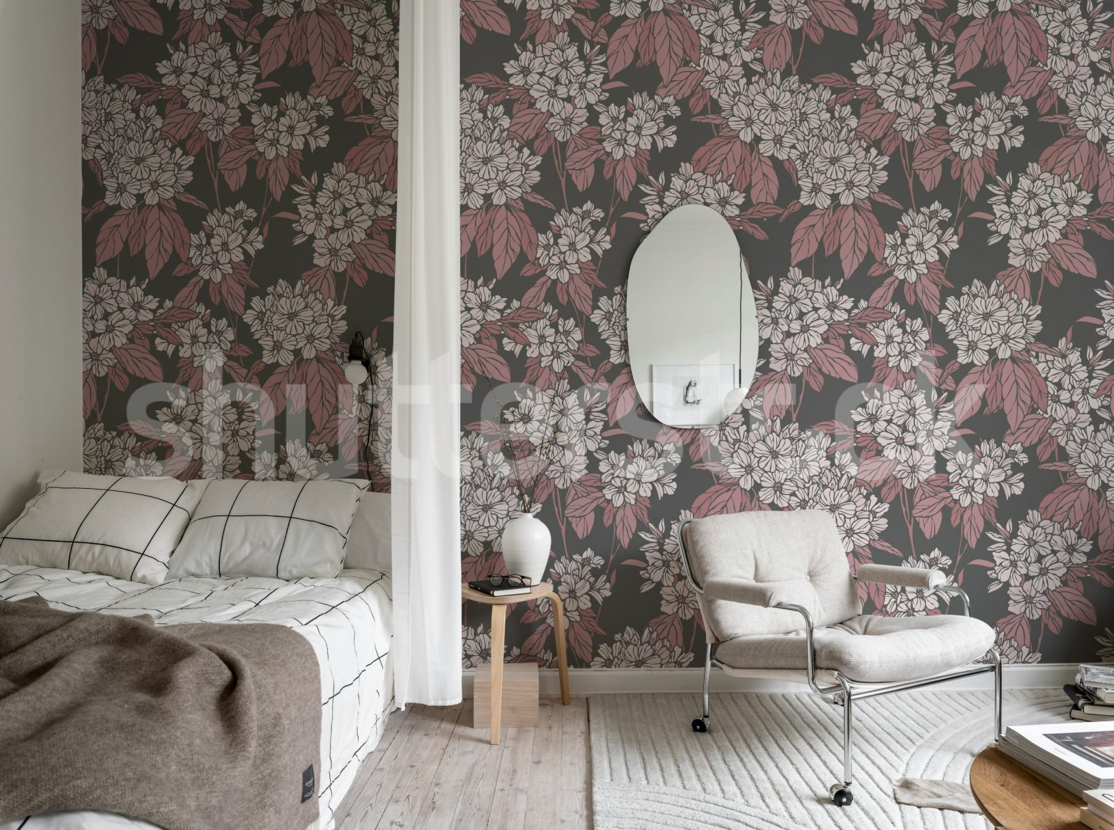 Jasmine Veil, Pink, Rebel Walls 3