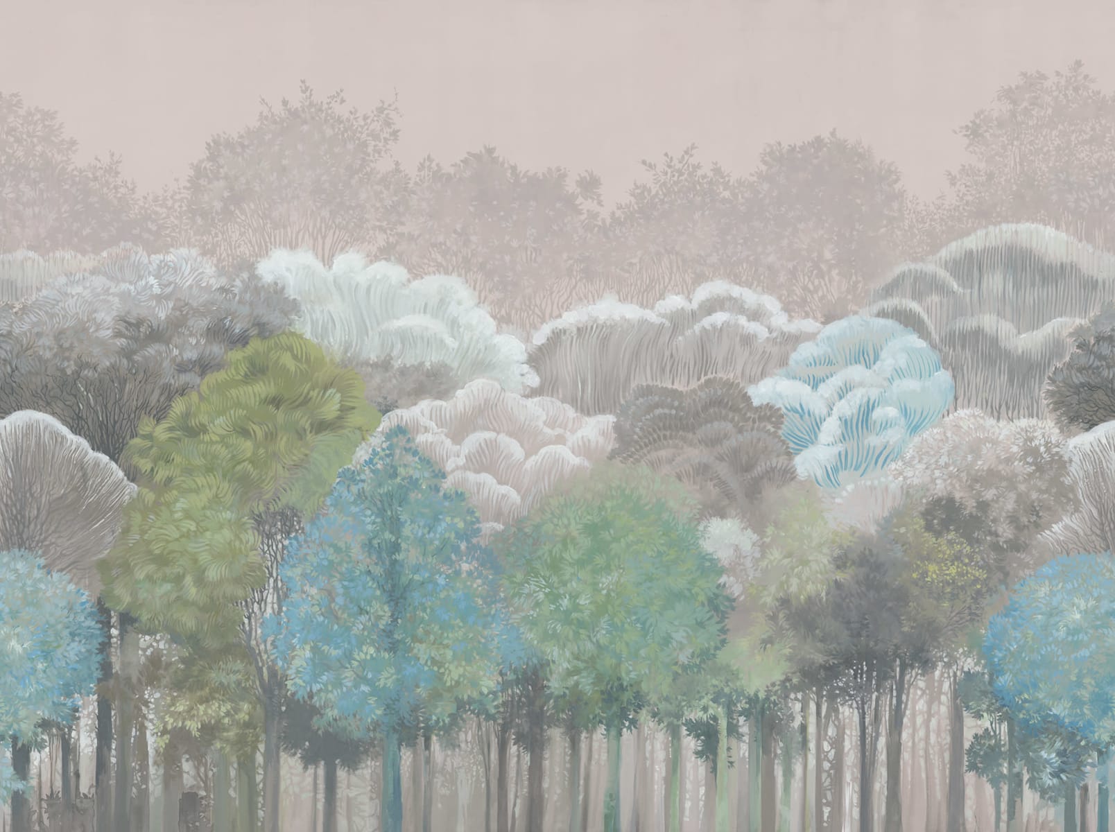 Leafy Forest, Dawn, Rebel Walls
