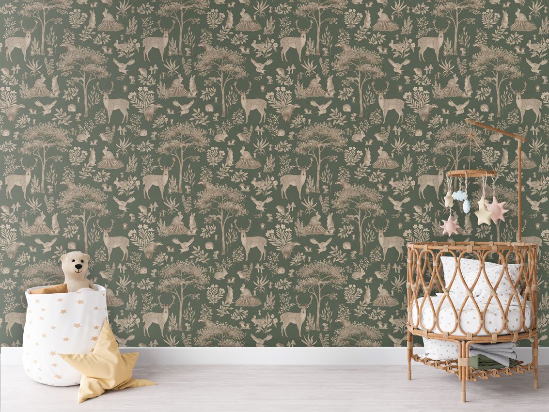 Fantastic Forest - Vintage Green, Kikki Belle 4