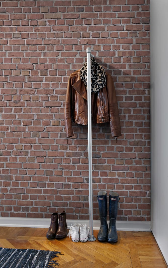 Brick Wall, Red, Rebel Walls 3