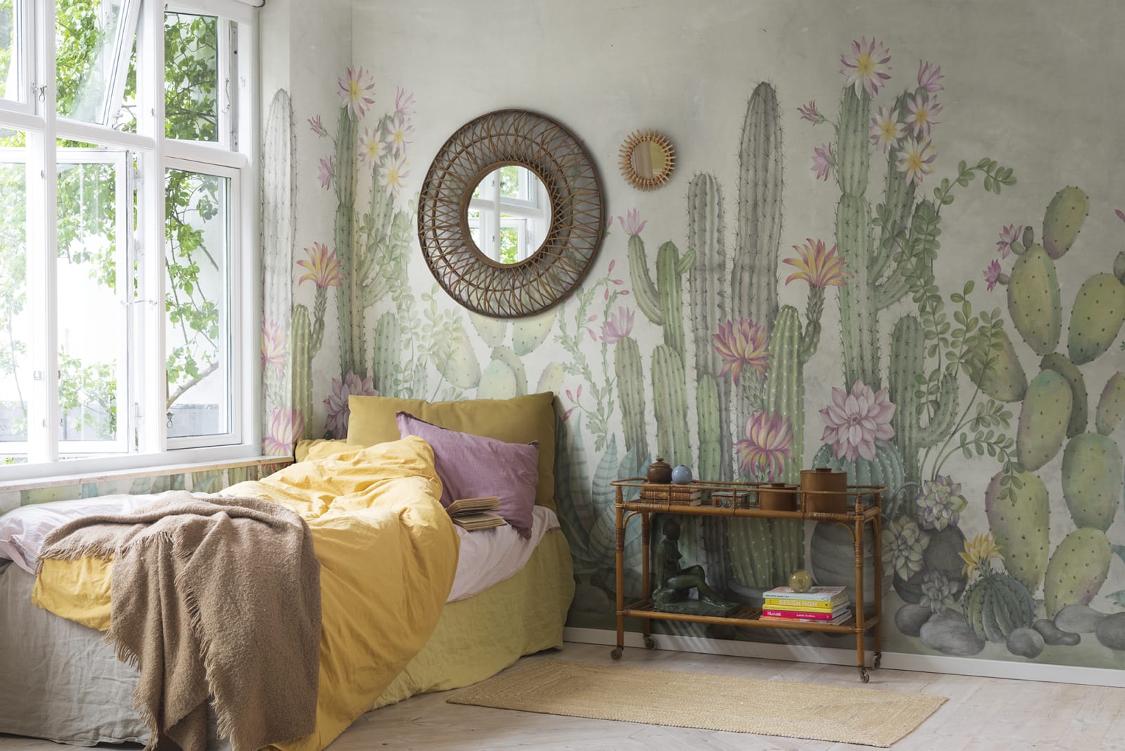 Playfull Cactus, Summer, Rebel Walls 2