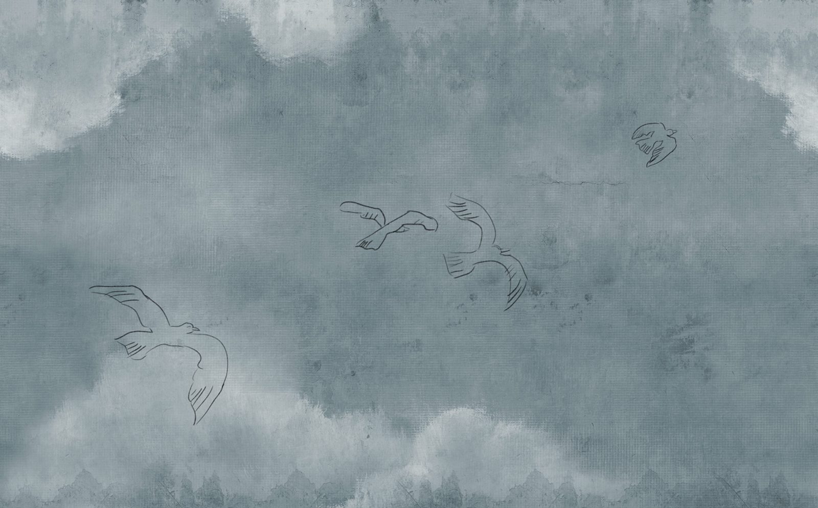Wings Over Horizon, Blue, Rebel Walls