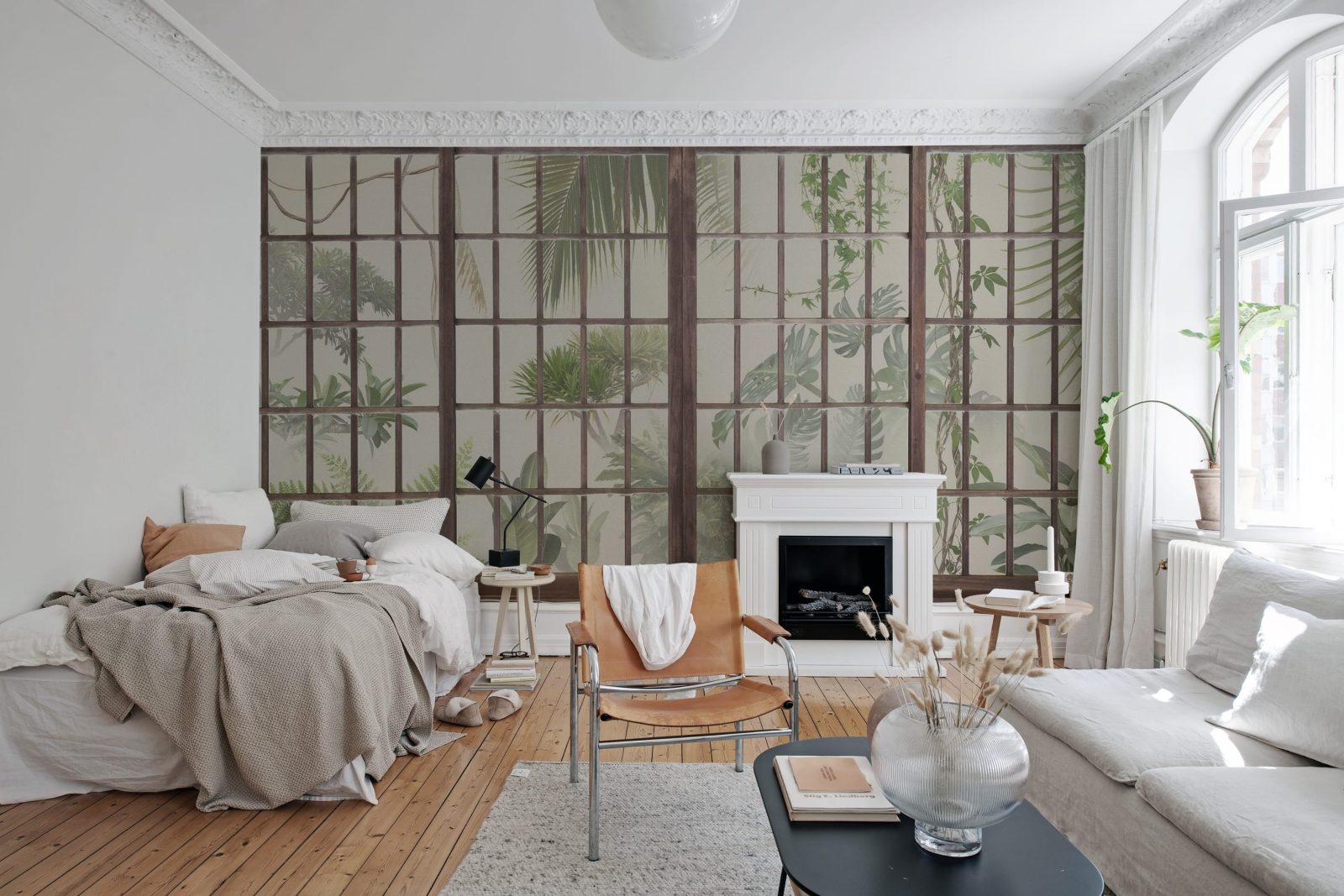 Window View, Beige, Rebel Walls 2