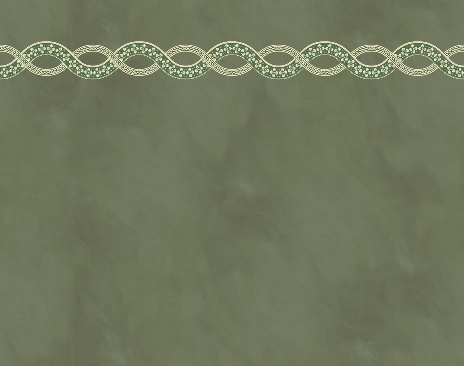Ivory Braid, Green, Rebel Walls