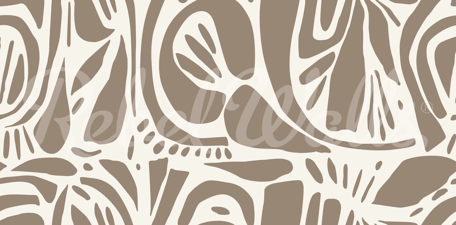 Abstract Forms, Nougat, Rebel Walls