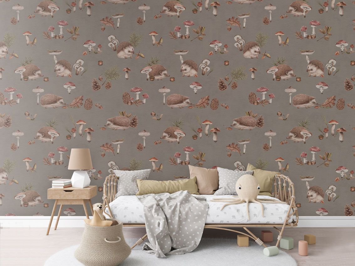 Happy Hedgehog - Brown, Kikki Belle 2