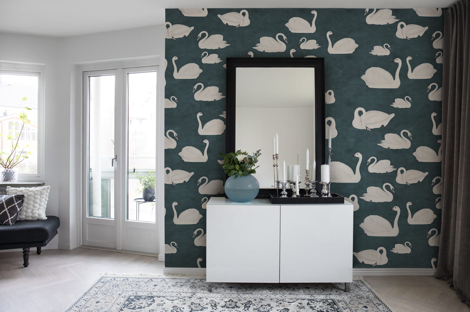 Cygne, Bleu, Rebel Walls 3