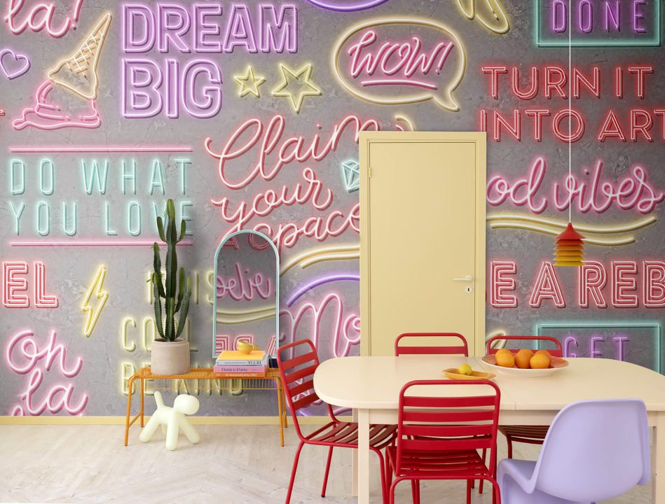 Neon Vibes, Concrete, Rebel Walls 2