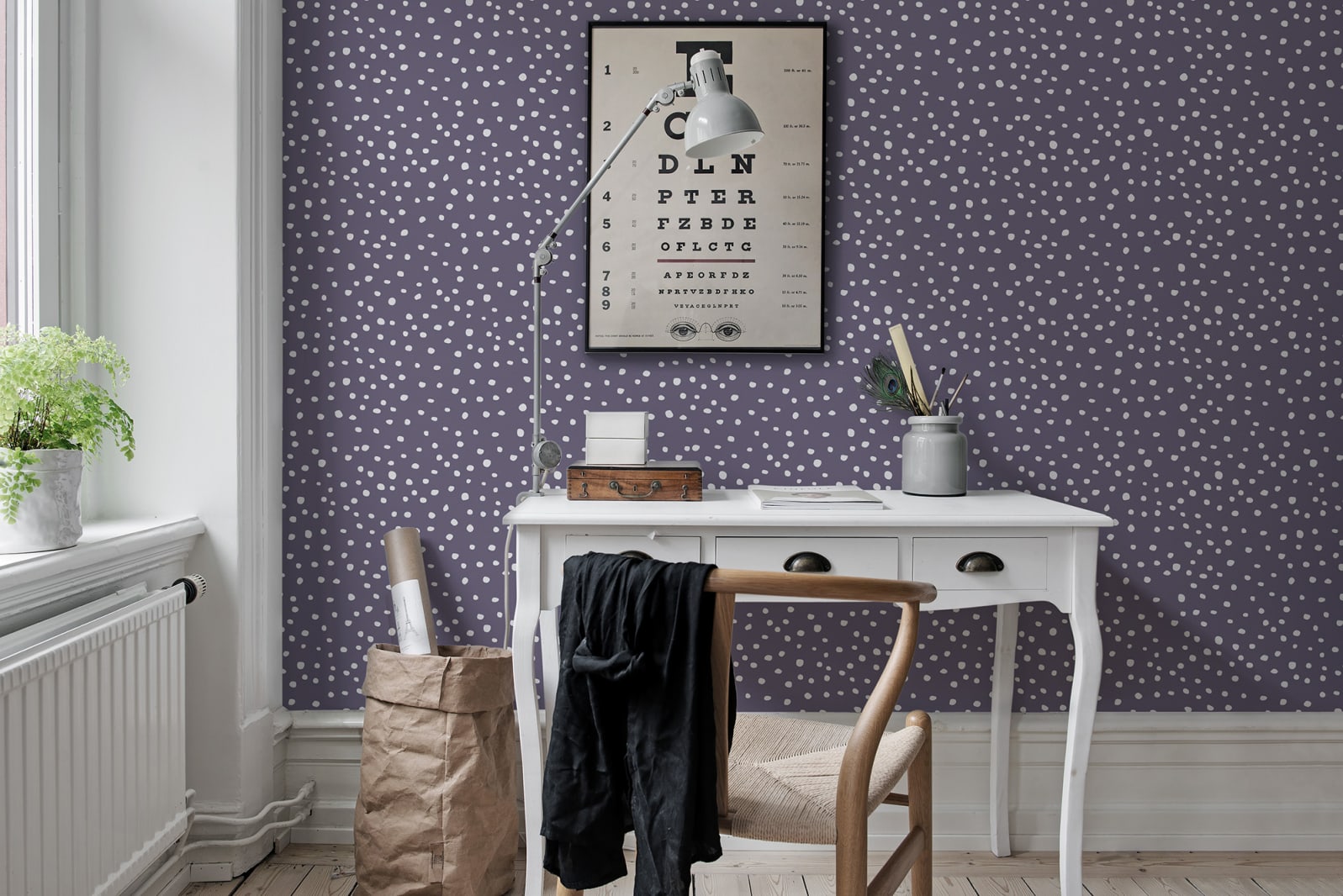 Rebel Dot, Violet, Rebel Walls 2