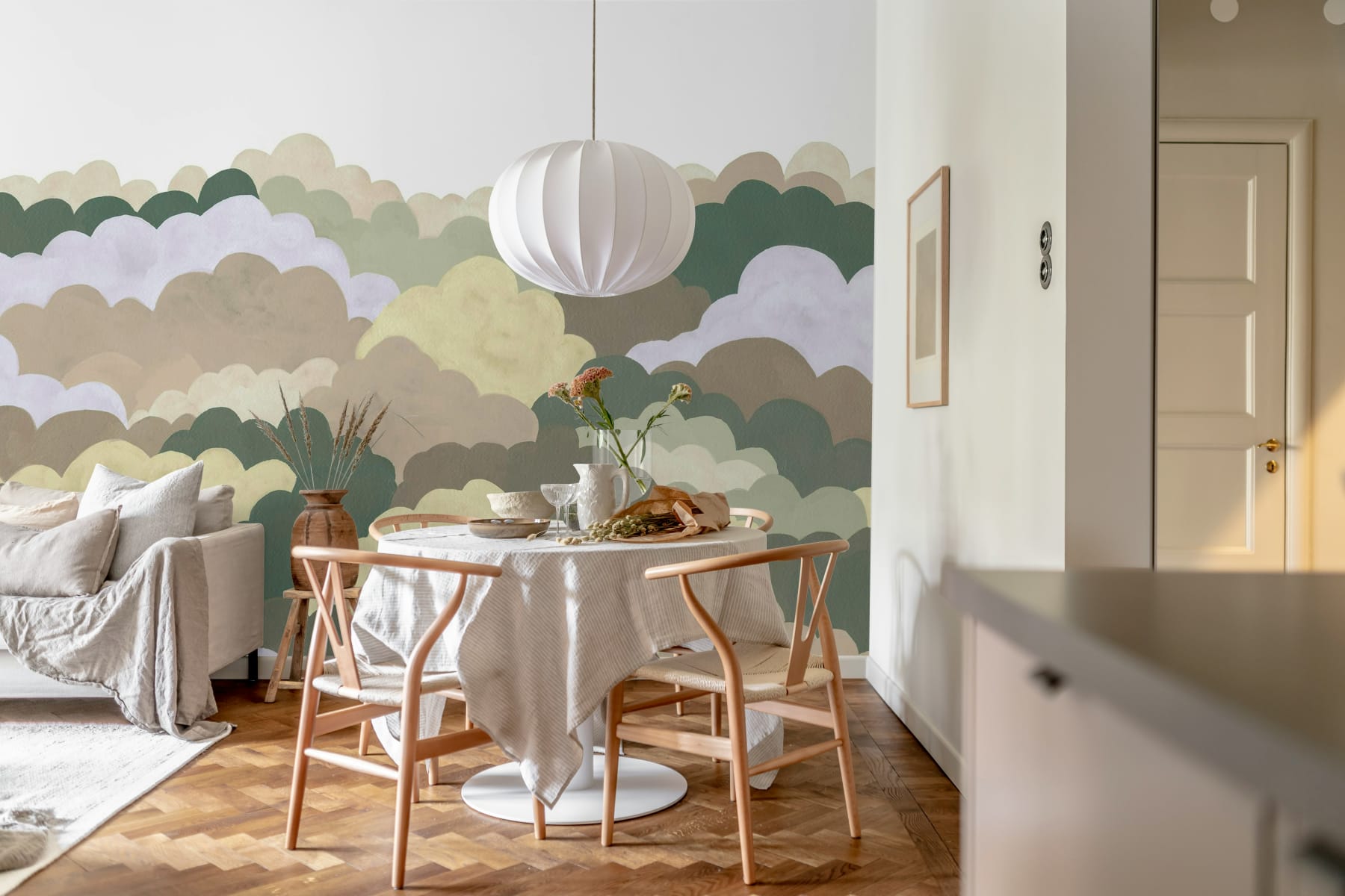 Fun Clouds, Green, Rebel Walls 2