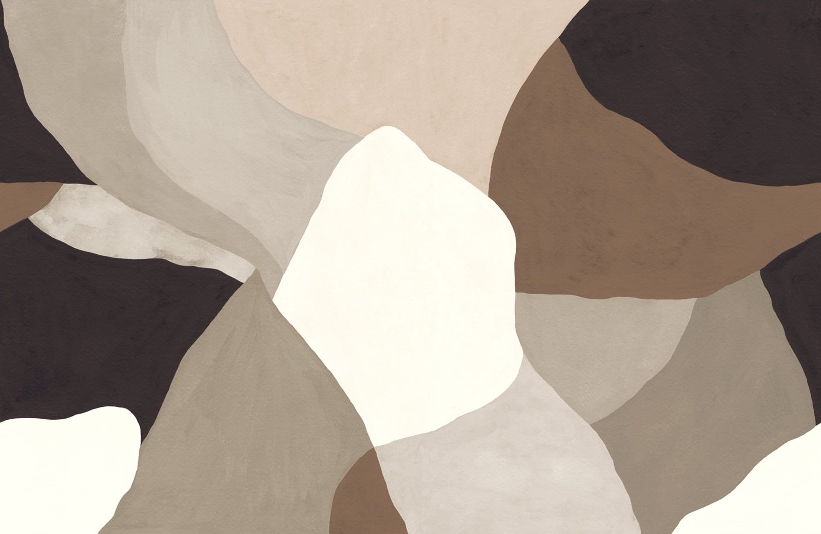Abstract Fields, Dark Brown, Rebel Walls