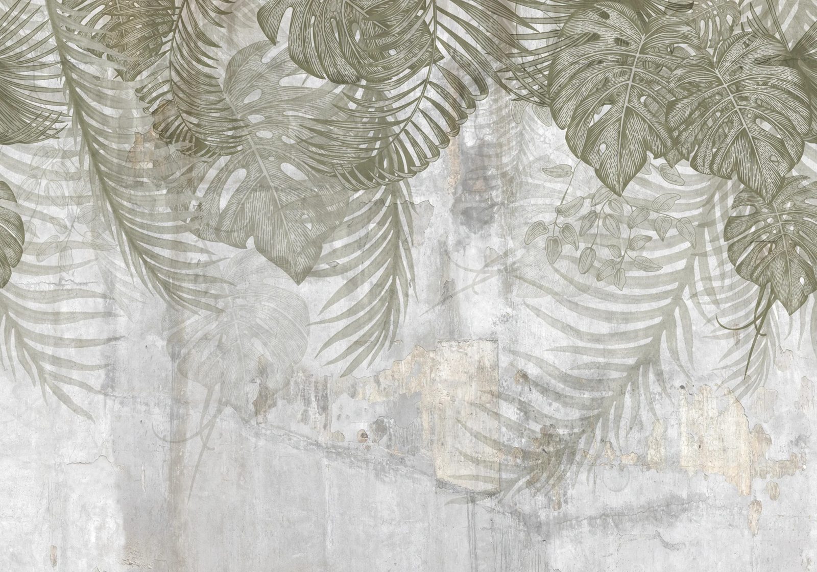 Monstera Wall, Green, Rebel Walls