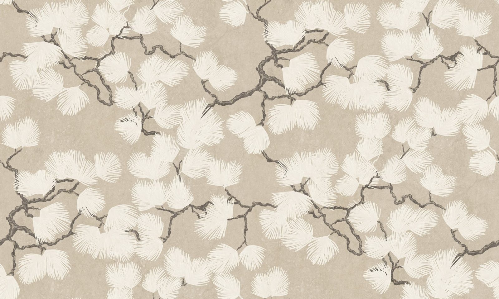 Pine Mural, Beige, Sandberg