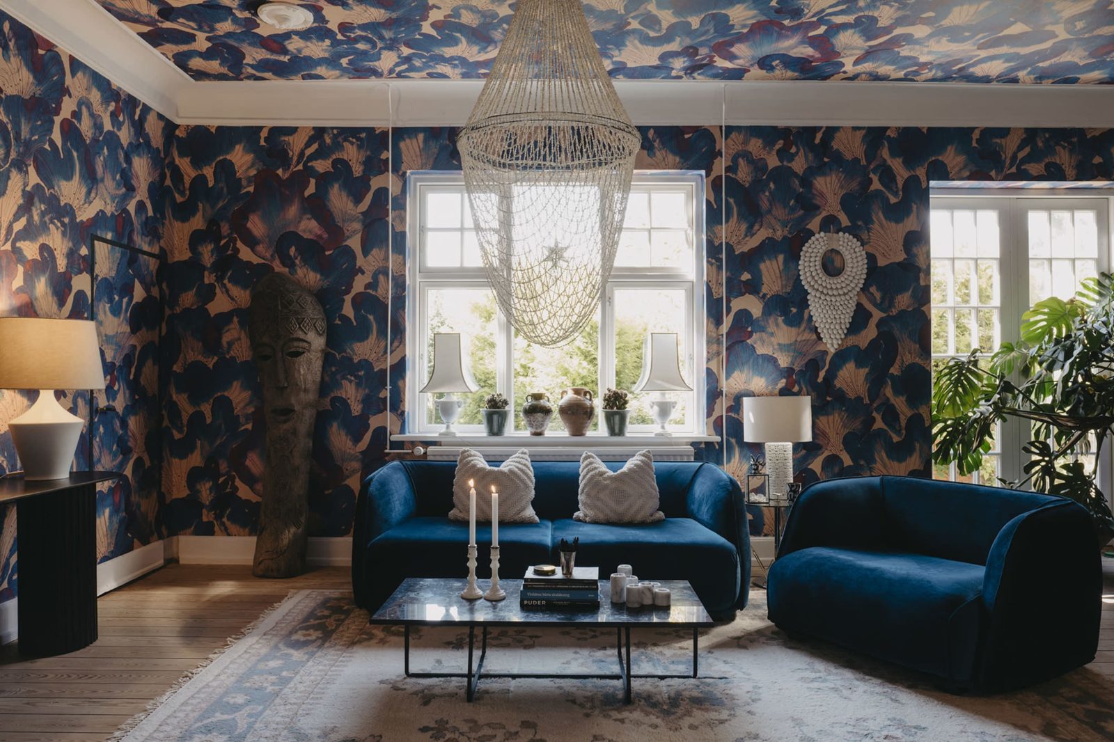 Corals, Blue, Rebel Walls 3
