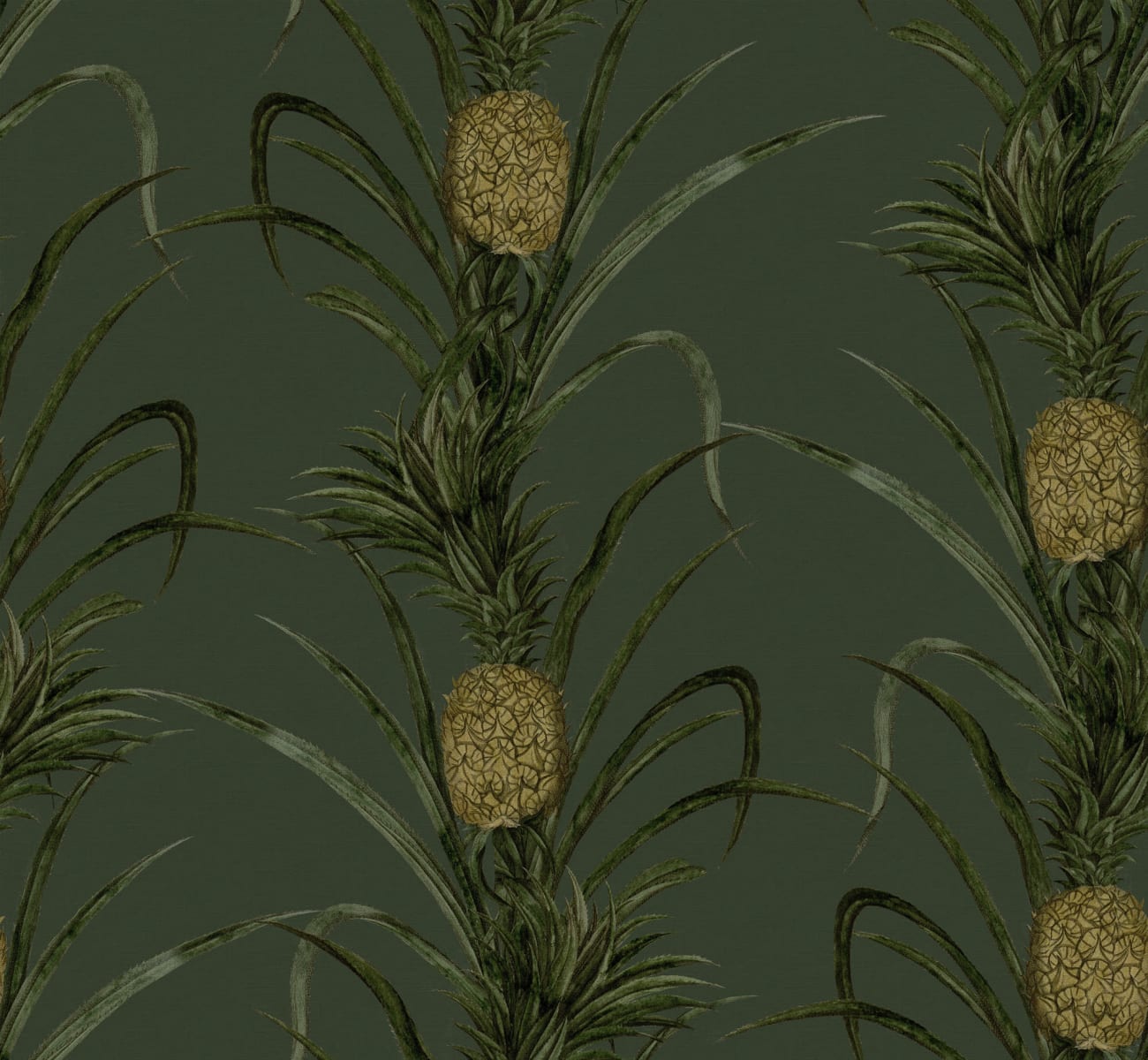 Pineapple, Lush, Rebel Walls