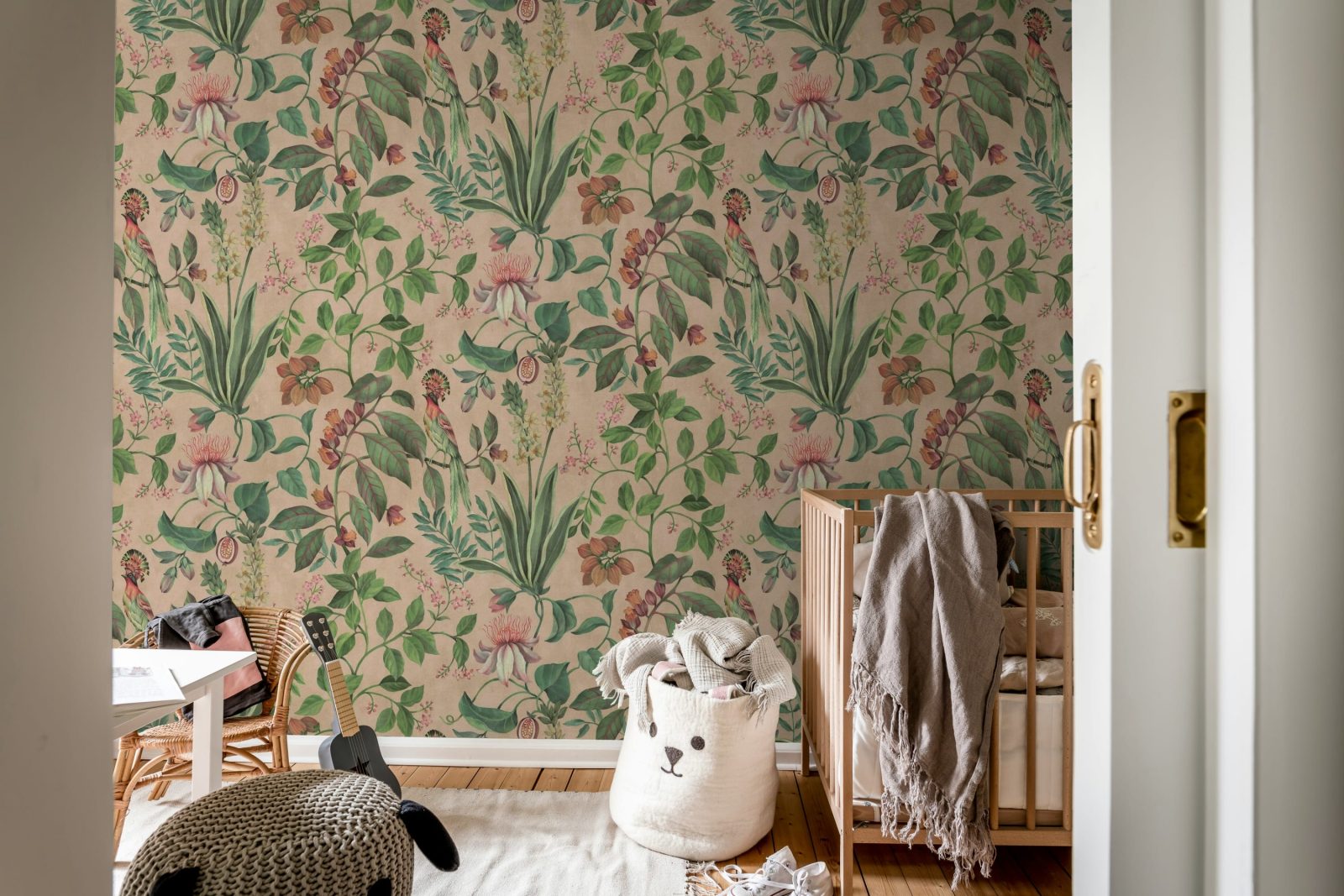 Tropical Harmony, Pink, Rebel Walls 3