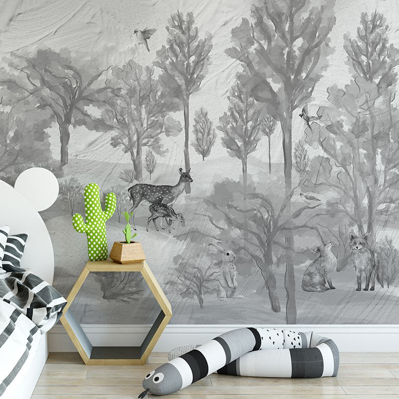 Foggy forest faun in grey, VLAdiLA 2