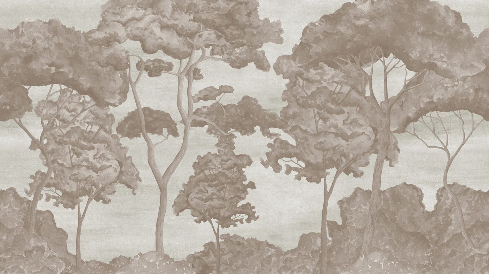 Tree Parade, Beige, Rebel Walls