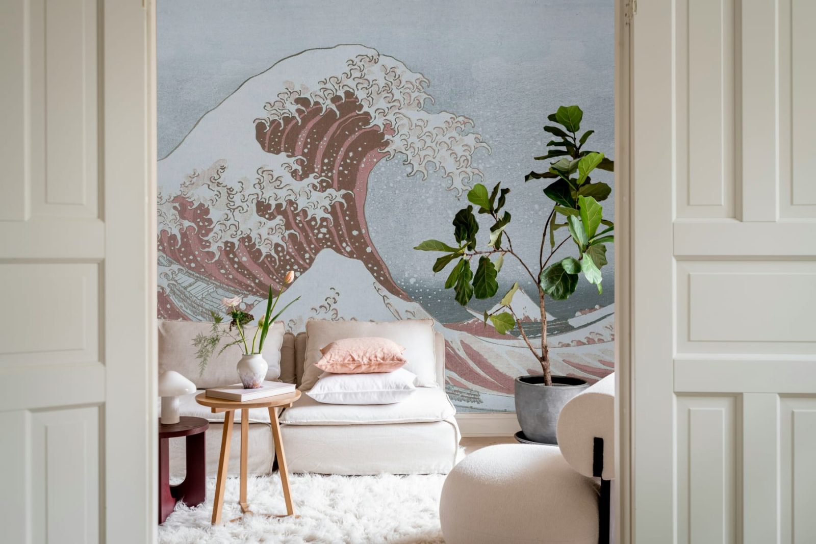 Under the Wave off Kanagawa, Pink, Rebel Walls 2