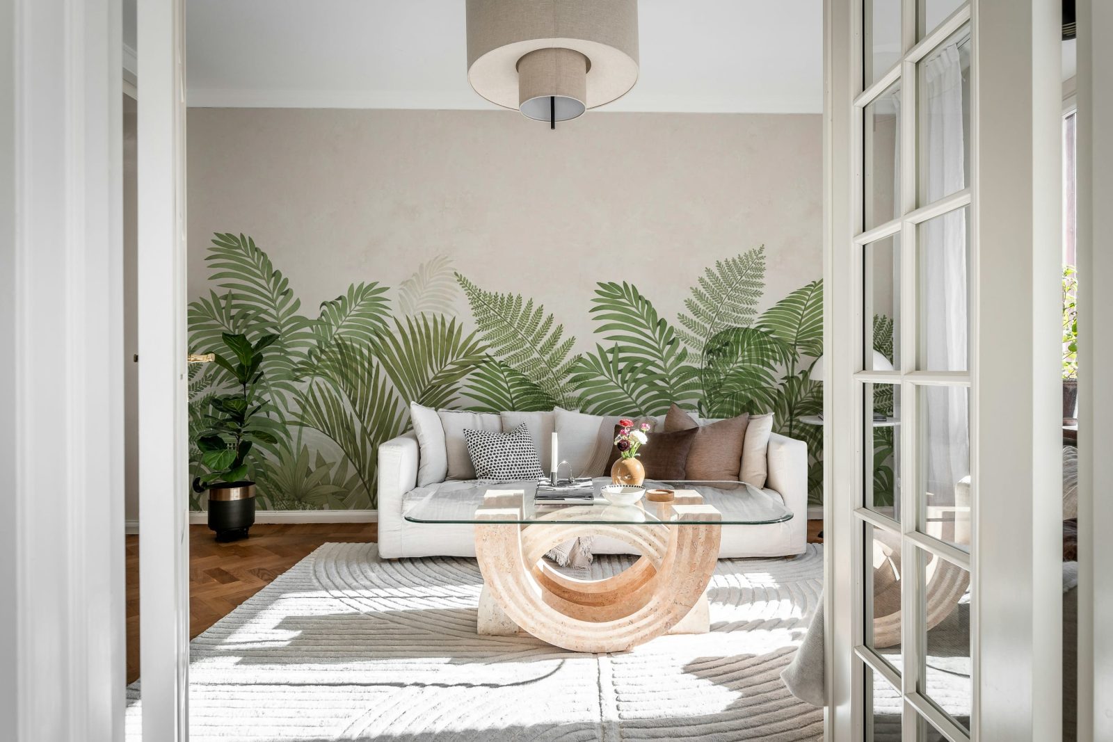 Tropical Serenity, Green, Rebel Walls 2