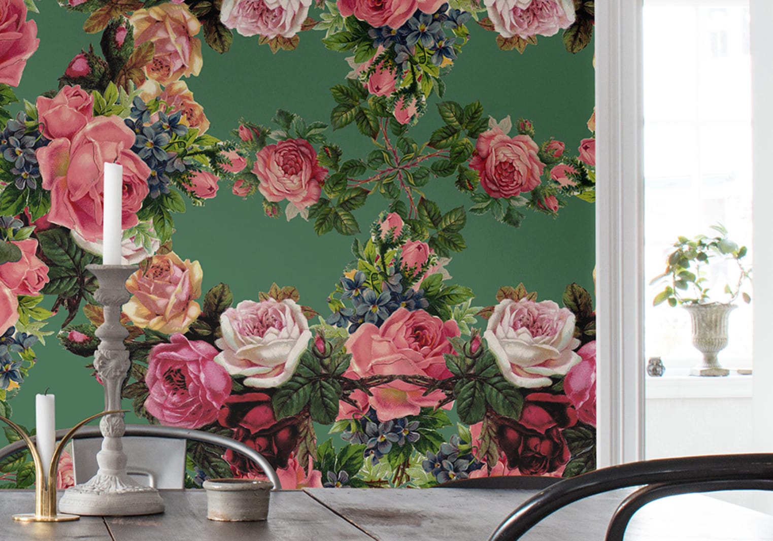 Floral Frida, Garden, Rebel Walls 4