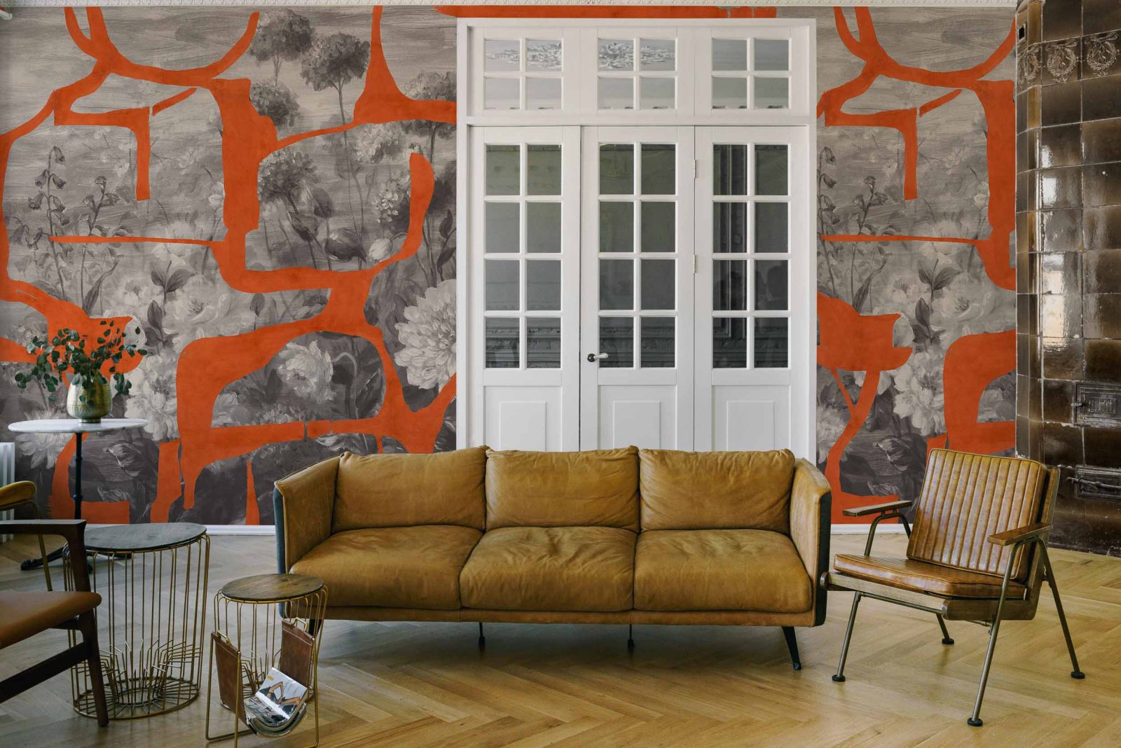 Prehistoric Flowers, Orange, TresTintas 2