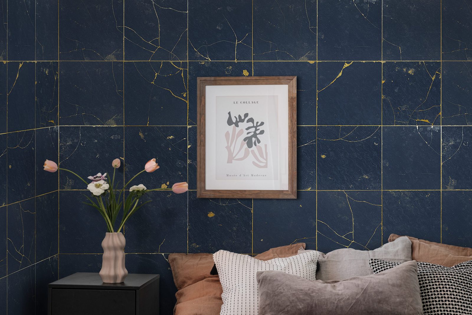 Kintsugi, Dark Blue, Rebel Walls 2