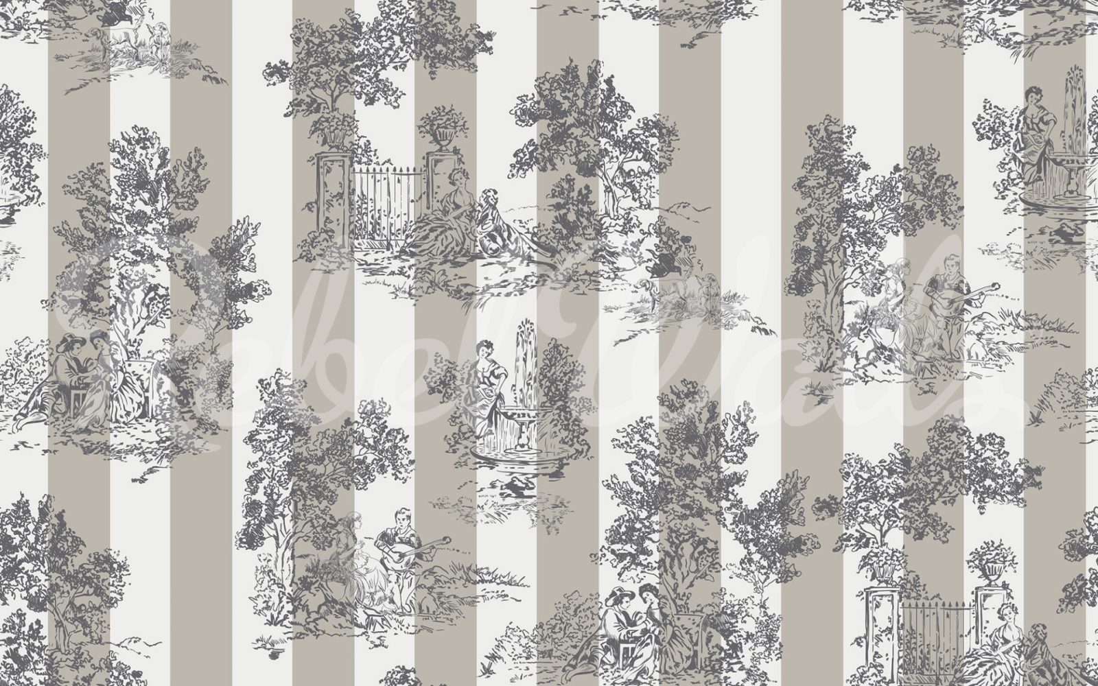 Happy Toile, Pearl, Rebel Walls