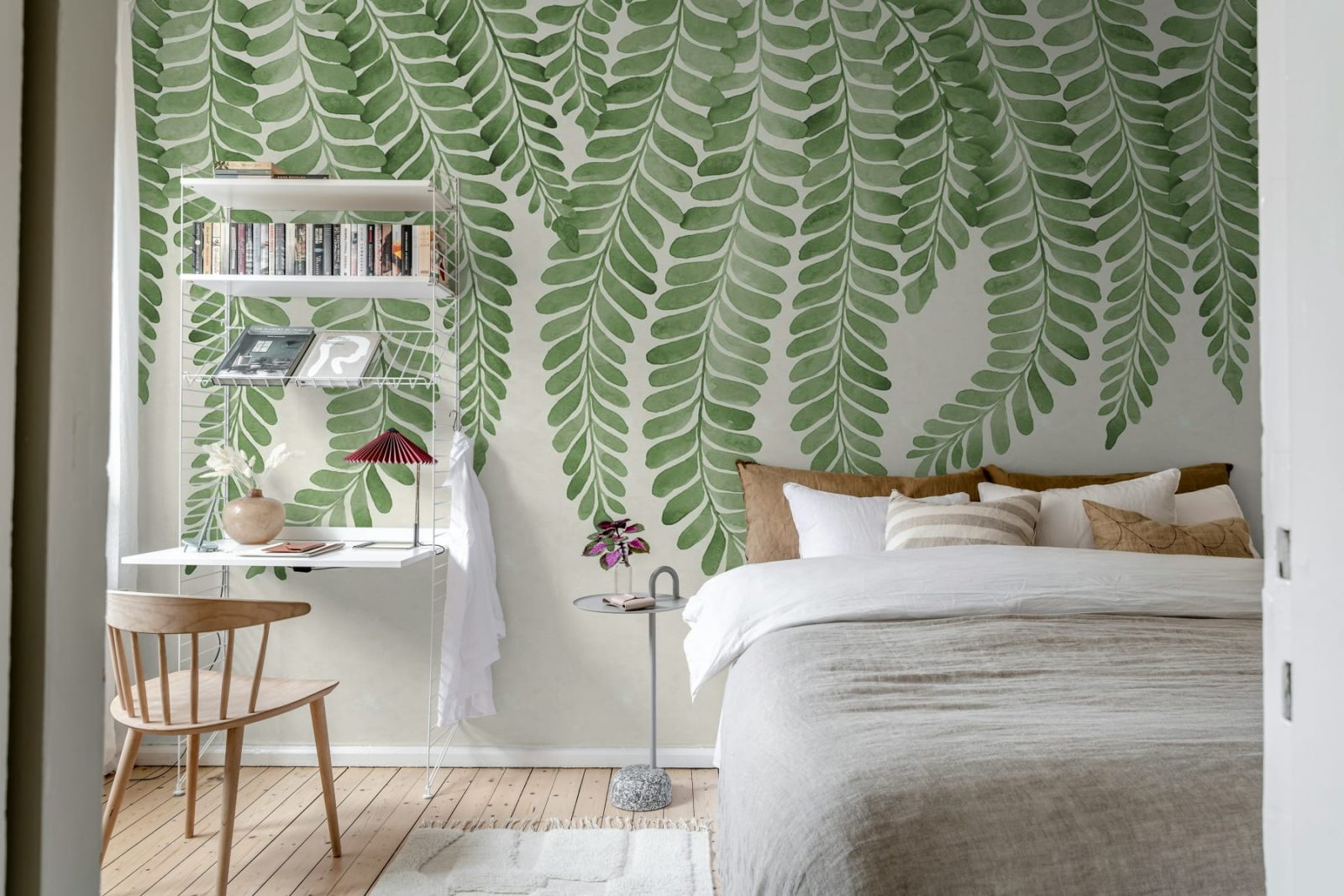 Dangling Fern, Green, Rebel Walls 3