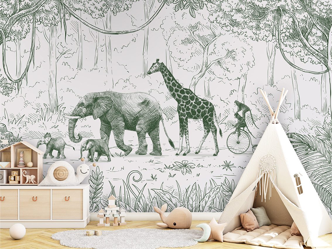Animal Parade - Green, Kikki Belle 5