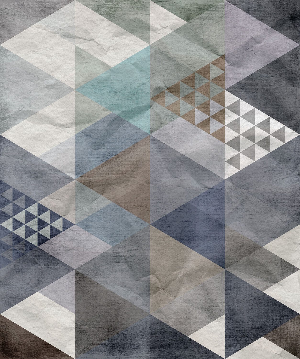 Quadrangle, Blue, Rebel Walls